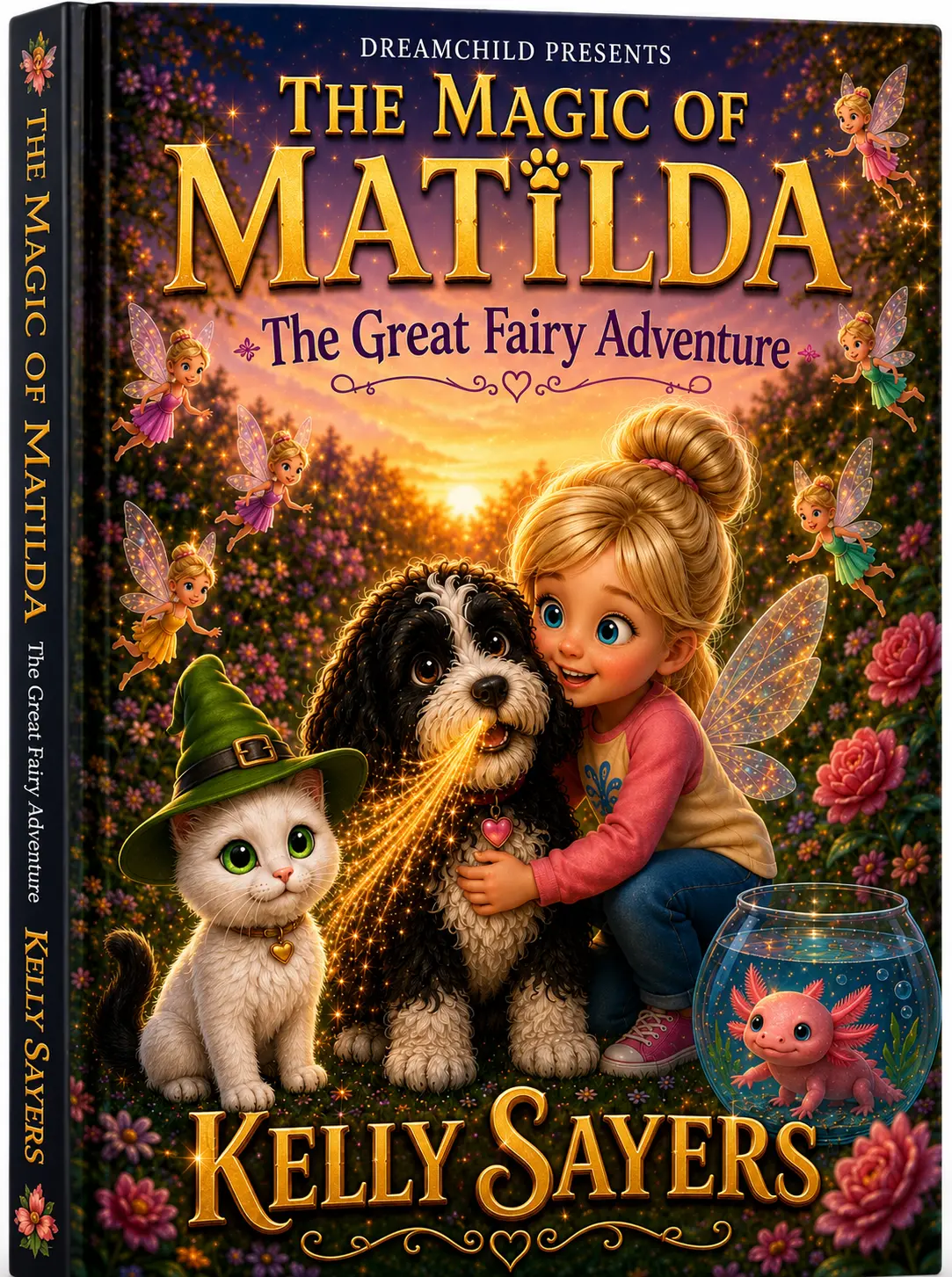 The Magic of Matilda: The Great Fairy Adventure — book cover by Kelly Sayers